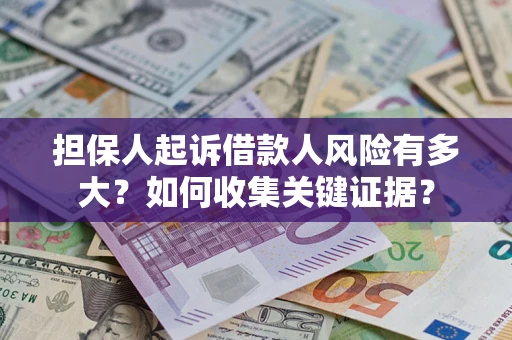 武汉担保人起诉借款人风险有多大？如何收集关键证据？