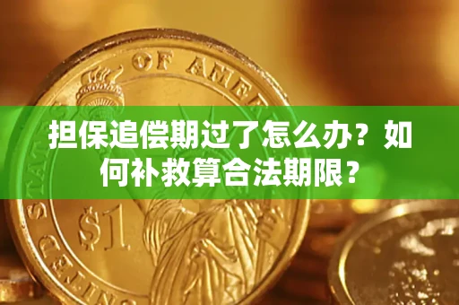 武汉担保追偿期过了怎么办？如何补救算合法期限？