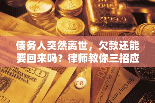 武汉债务人突然离世，欠款还能要回来吗？律师教你三招应对