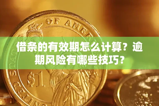 武汉借条的有效期怎么计算？逾期风险有哪些技巧？