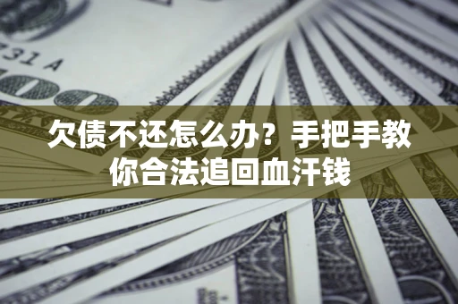 武汉欠债不还怎么办?手把手教你合法追回血汗钱 武汉欠债不还怎么办?手把手教你合法追回血汗钱